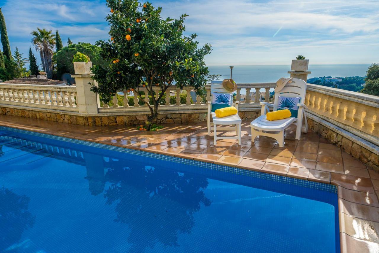 Villa Vista Lux, Piscina Privada Y Zona Exterior Con Vista Mar Τόσα ντε Μαρ Εξωτερικό φωτογραφία