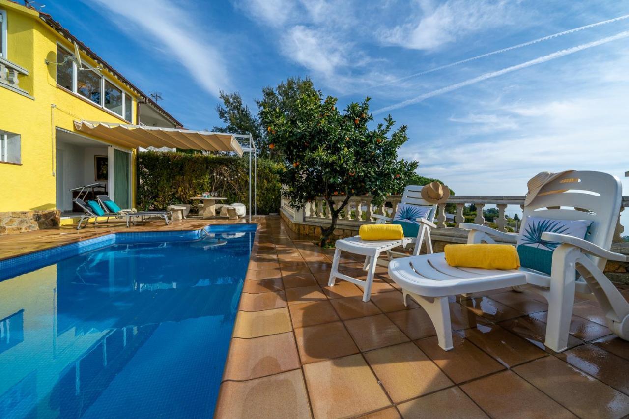 Villa Vista Lux, Piscina Privada Y Zona Exterior Con Vista Mar Τόσα ντε Μαρ Εξωτερικό φωτογραφία